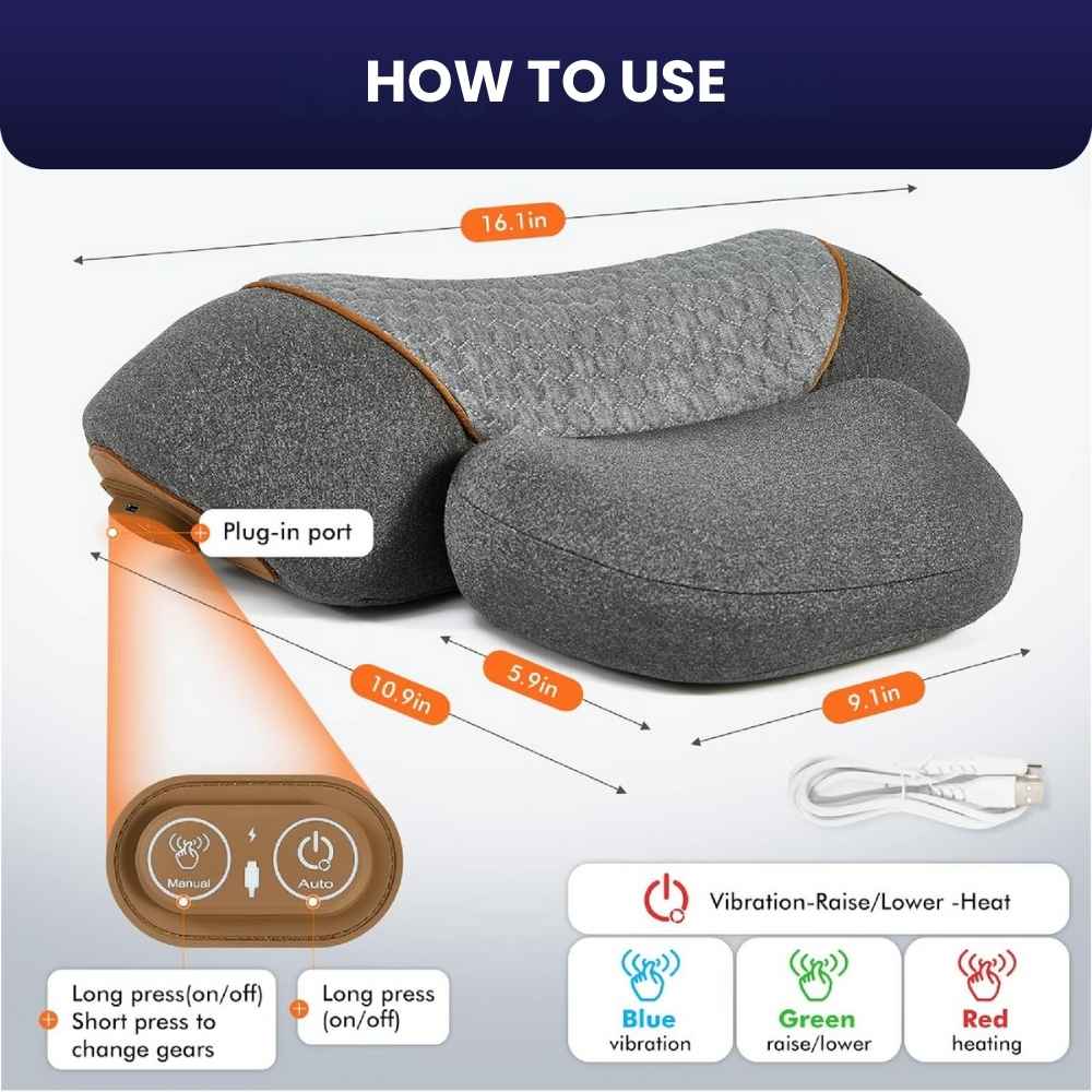 Avyrae™ 3-in-1 Neck Massage Pillow