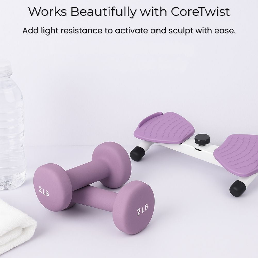 Sculpt Dumbbells (2×2 lb Set)